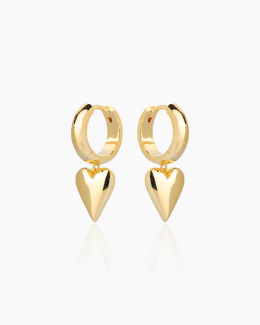 Lovina Gold Huggies | Penny Pairs