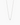 Nia Lab Grown Diamond Silver Necklace | Penny Pairs