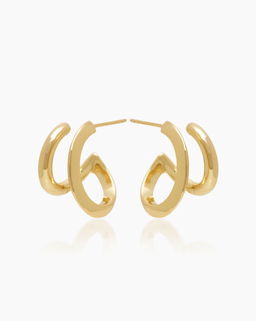 Rachel Gold Hoops | Penny Pairs