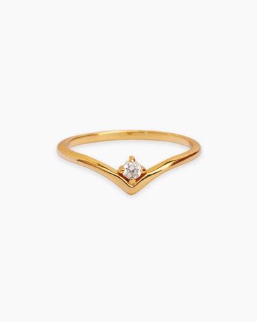 Raven Gold Ring | Penny Pairs