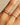 Amira Gold Diamond Ring | Penny Pairs