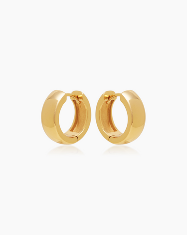 Bianca Gold Hoops | Penny Pairs