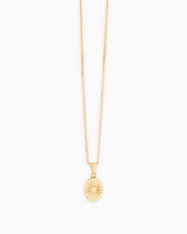 Sun and Moon Gold Necklace Set | Penny Pairs
