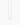 Therese Lab Grown Diamond Silver Necklace | Penny Pairs