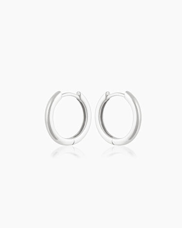 Ada Silver Hoops | Penny Pairs