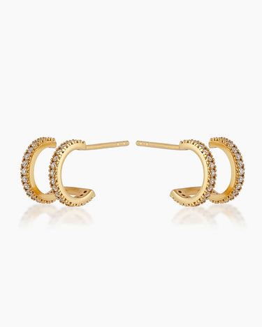 Emma Gold Huggies | Penny Pairs