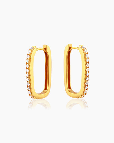 Lucy Gold Hoops | Penny Pairs