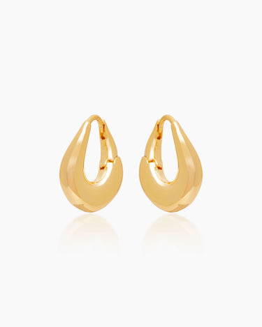 Frida Gold Hoops | Penny Pairs