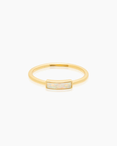 Aura Opal Gold Ring | Penny Pairs