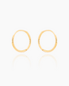 Dyna Gold Hoops