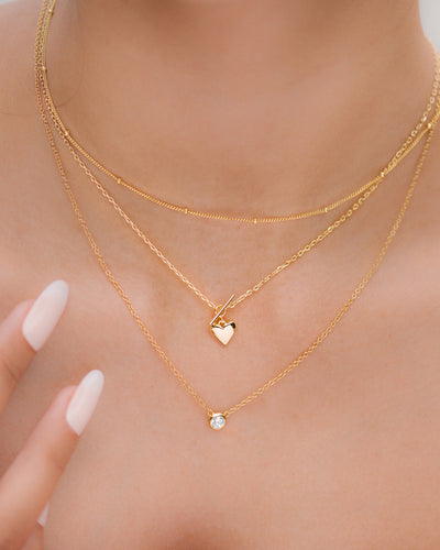 Amore Gold Necklace