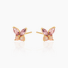 Wicked x Penny Pairs Butterfly Gold Studs | Penny Pairs