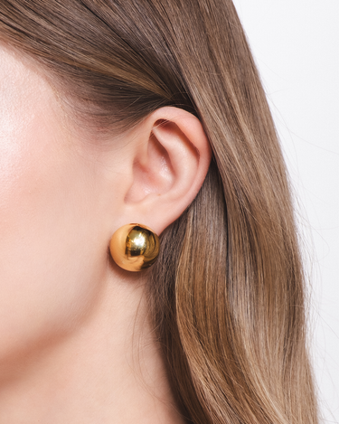Ronda Gold Studs | Penny Pairs