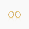 Addy 6mm Gold Huggies | Penny Pairs