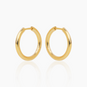Alma Gold Hoops | Penny Pairs