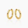 Anja Gold Hoops | Penny Pairs