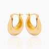 Arden Gold Hoops | Penny Pairs