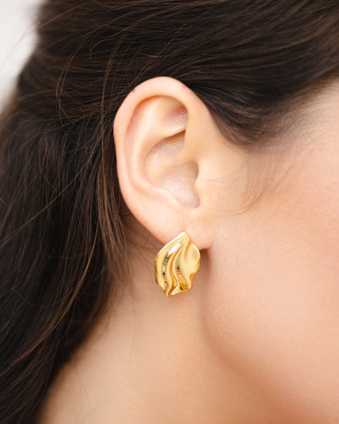Aurelia Gold Studs | Penny Pairs