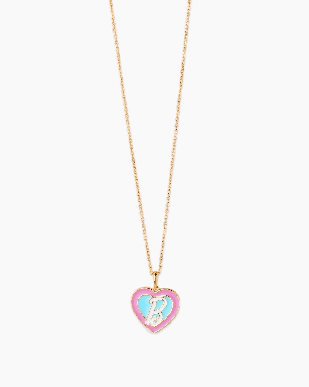 Barbie™ x Penny Pairs  B Gold Necklace