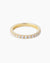 14K Yellow Gold Half-Eternity Ring