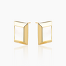Blanca Gold Studs | Penny Pairs