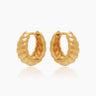 Candice Gold Hoops | Penny Pairs