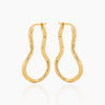 Carmel Gold Hoops | Penny Pairs