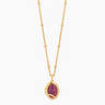 Celeste Gold Locket Necklace | Penny Pairs