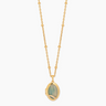 Celeste Gold Locket Necklace | Penny Pairs
