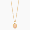 Celeste Gold Locket Necklace | Penny Pairs