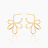 Daisy Gold Studs | Penny Pairs