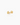 Dara Gold Flatback Stud
