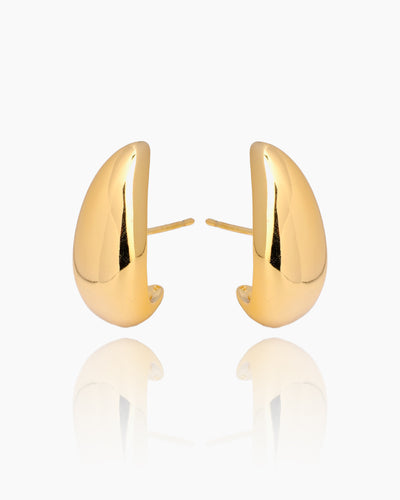 Delphine Gold Studs