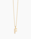 Letter Gold Necklace