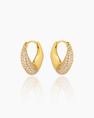 Felicia Gold Hoops