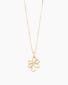 Fleur Gold Necklace