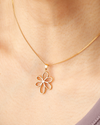 Fleur Gold Necklace