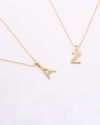 Letter Gold Necklace