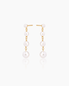 Isabella Gold Drop Studs