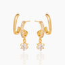Jianne Gold Huggies | Penny Pairs