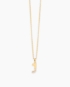 Letter Gold Necklace