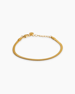 Dainty Gold Link Bracelet Stack – Life According to Jamie
