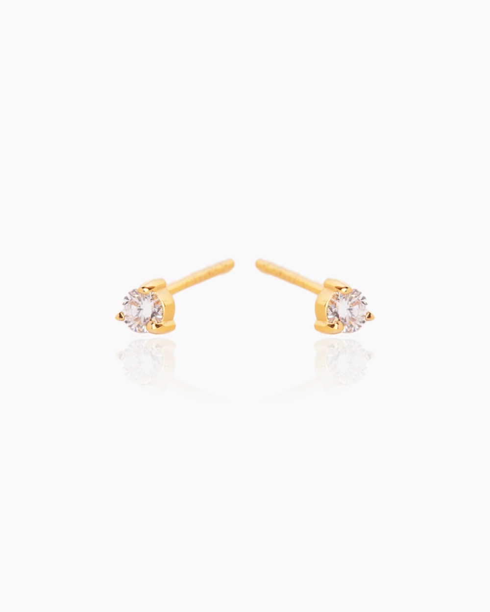 Lara Lab Grown Diamond Gold Studs