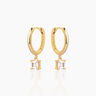 Leah Gold Huggies | Penny Pairs