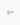 Lilia Gold Flatback Stud