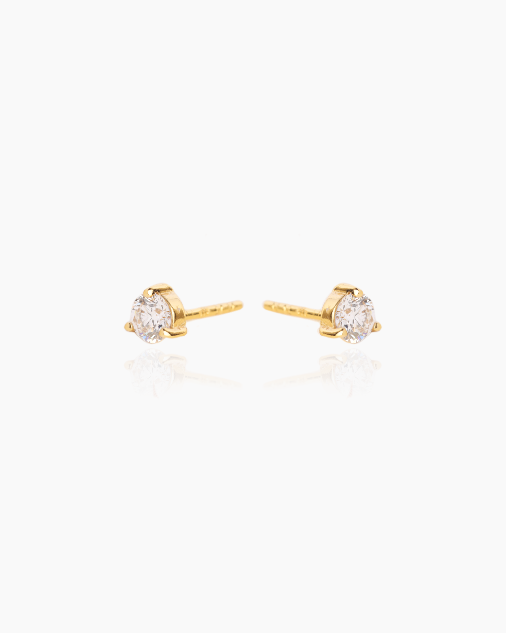 Linda Lab Grown Diamond Gold Studs