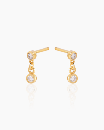 Lisette Lab Grown Diamond Gold Studs