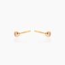 Livi Lab Grown Diamond Gold Studs | Penny Pairs