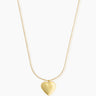 Heart Gold Locket Necklace | Penny Pairs