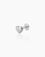 Lovi Silver Flatback Stud